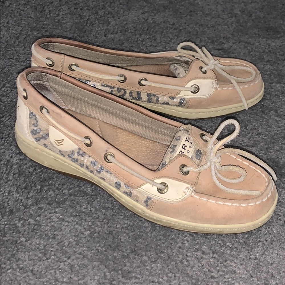 Leopard Sperry Topsliders